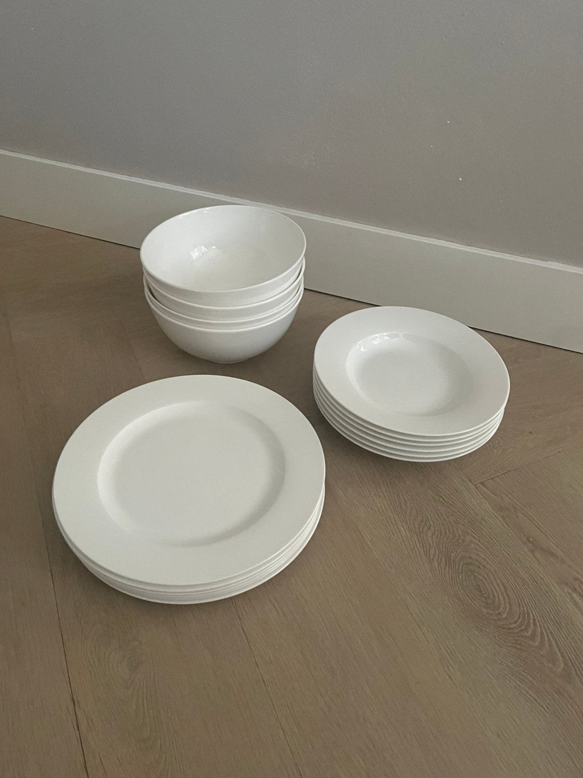 Maxwell & Williams cashmere 16 stuks servies, o.a. borden, Verzenden, Zo goed als nieuw, Bord(en), Effen