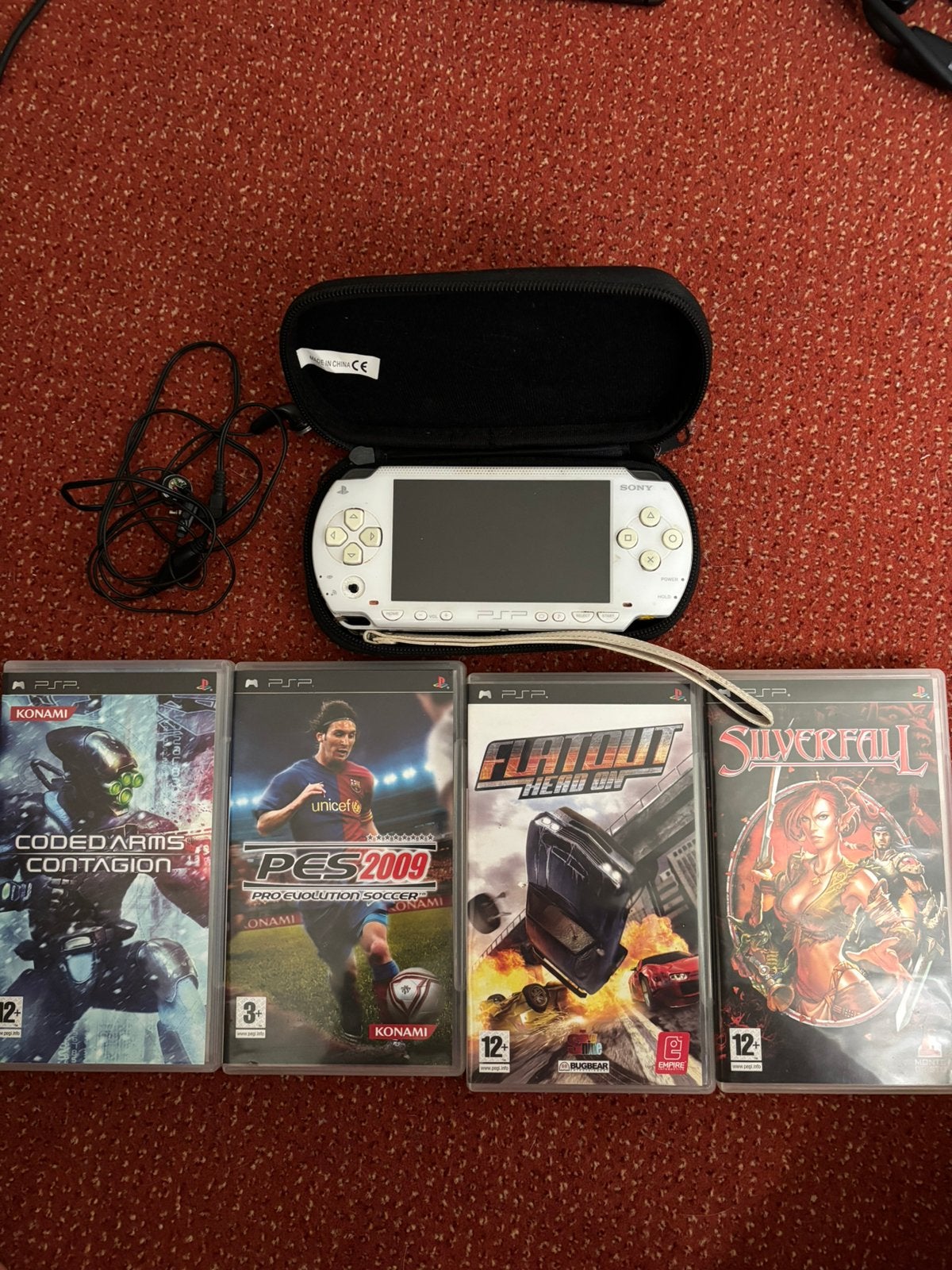 Sony PSP playstation portable, Spelcomputers en Games, Spelcomputers | Sony PSP, Zo goed als nieuw, PSP, Ophalen of Verzenden