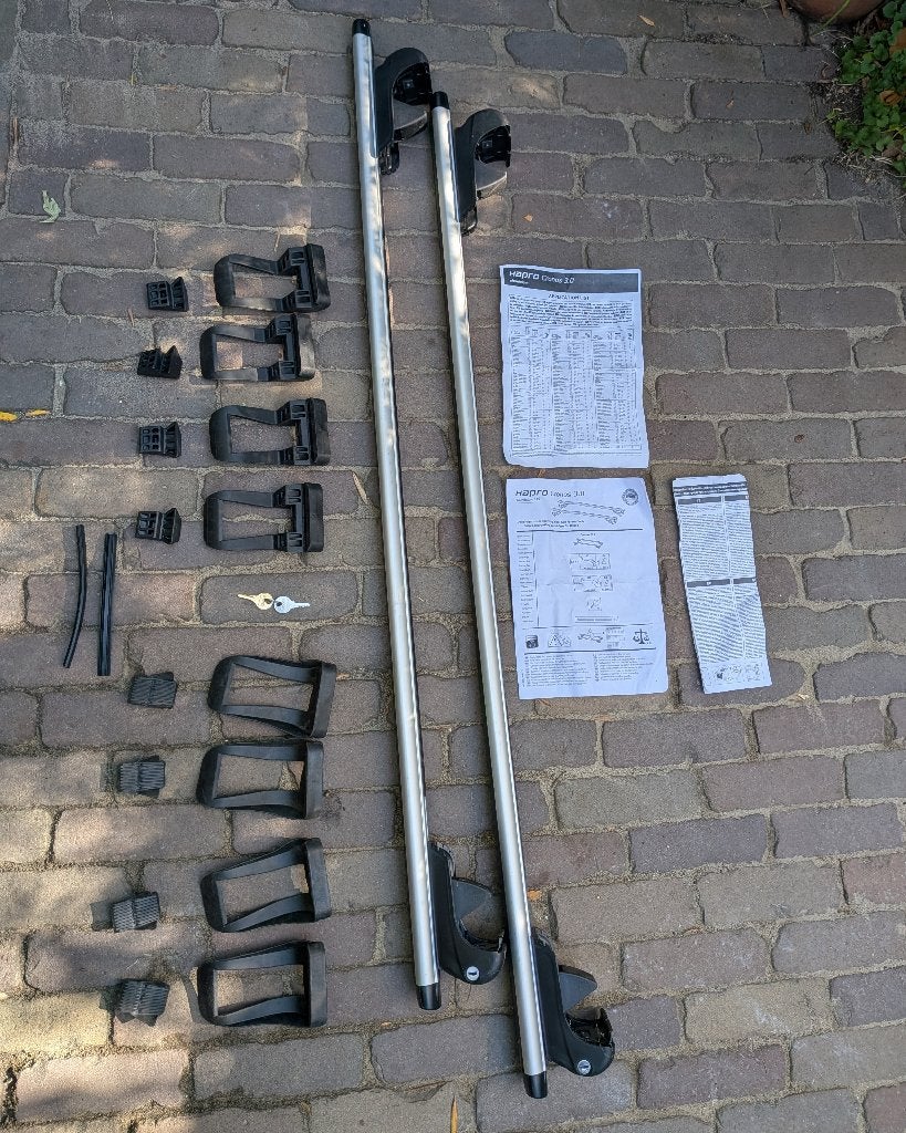 Hapro Cronos 3.0 Dakdragers - Compleet met alle accessoires, Ophalen, Gebruikt