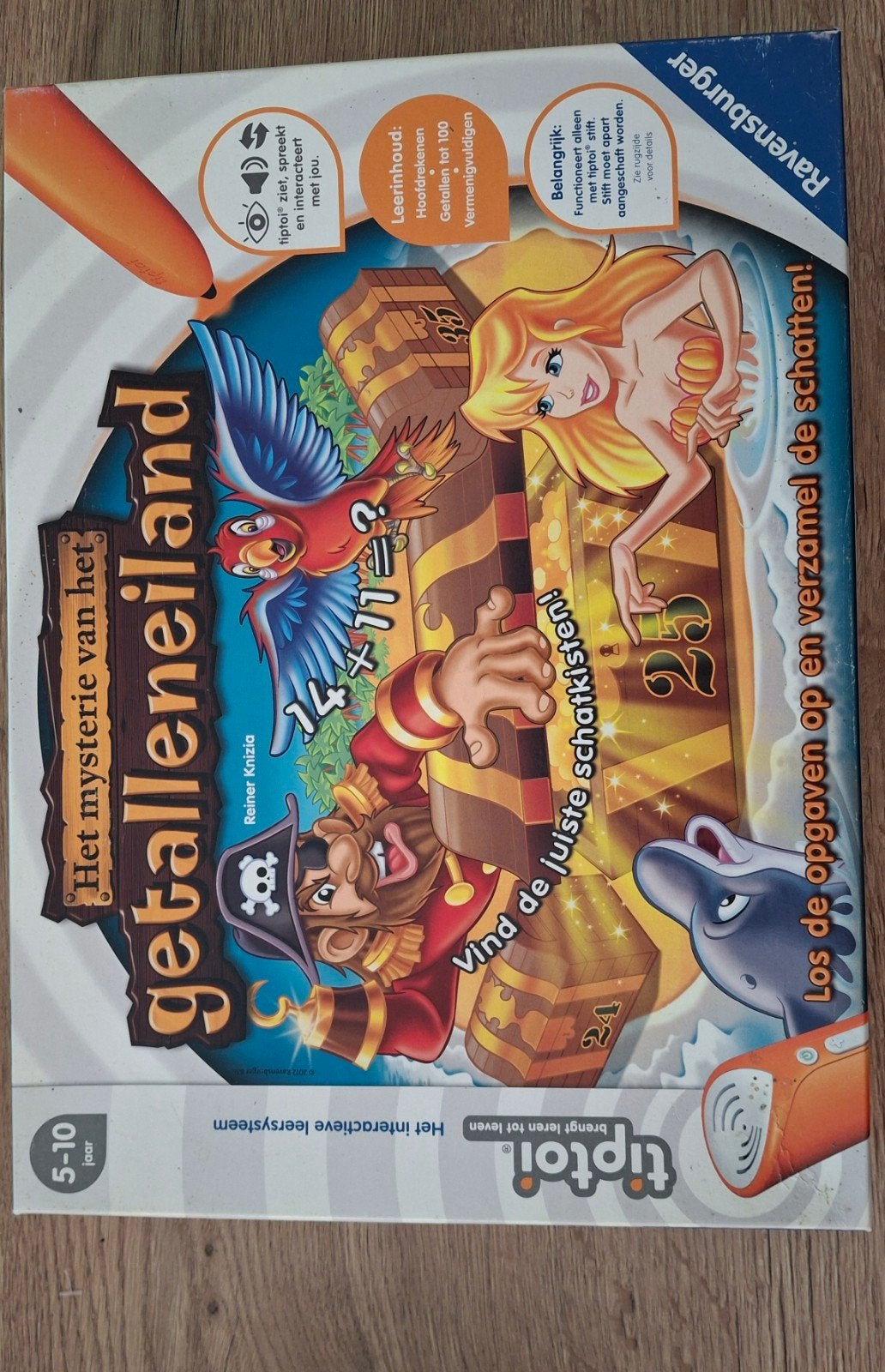 Tiptoi Het Mysterie van het Getalleneiland, Ophalen of Verzenden, Zo goed als nieuw, Puzzelen