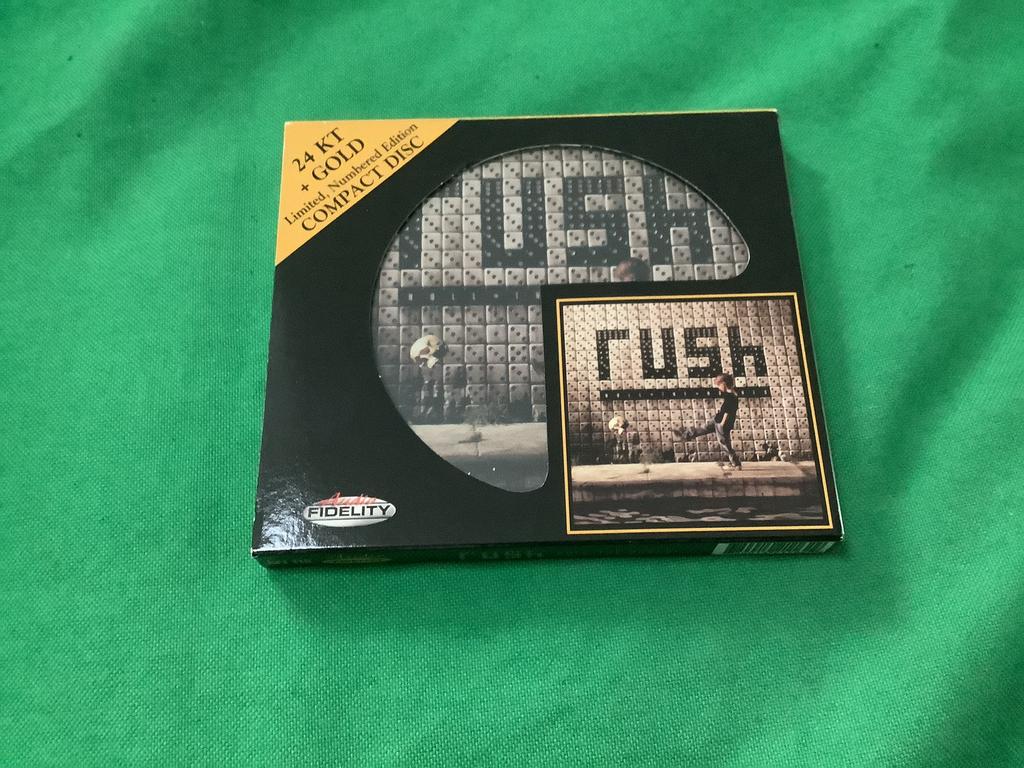 Rush-Roll The Bones 24K Gold Disc (US/extremely rare!!), Ophalen of Verzenden, Gebruikt
