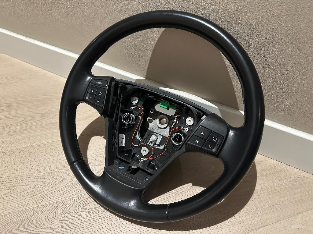 Lederen stuurwiel Volvo C30/C70/S40/V50, Auto-onderdelen, Besturing, Volvo, Gebruikt, Ophalen of Verzenden