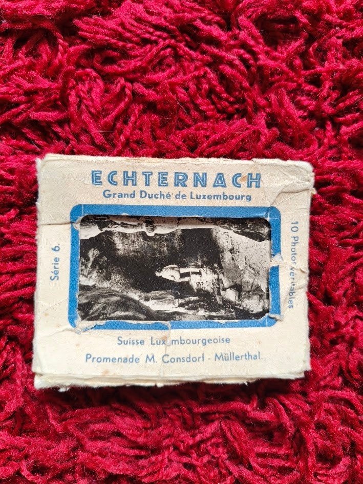 Fotoboekje Echternach (Luxemburg) serie 6, Gebruikt, Foto, Voor 1940, Buitenland