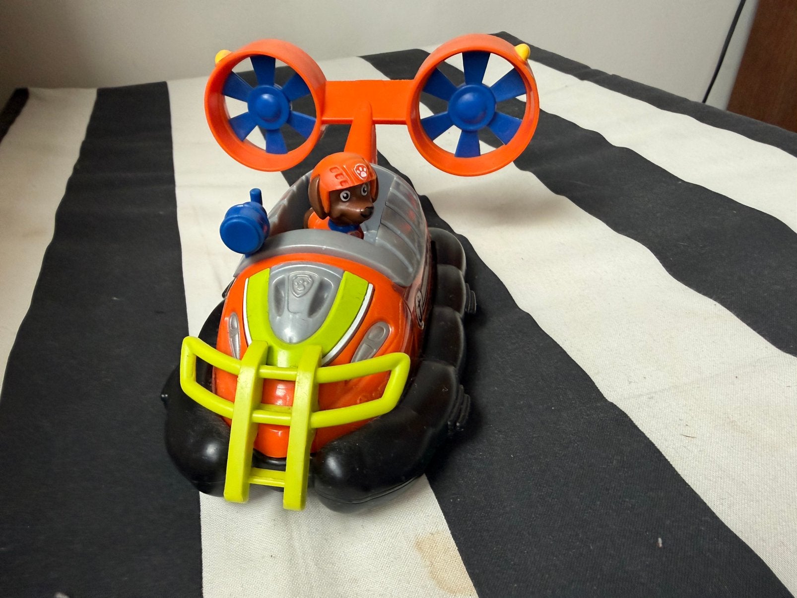 Zuma Paw Patrol voertuig, Ophalen, Gebruikt