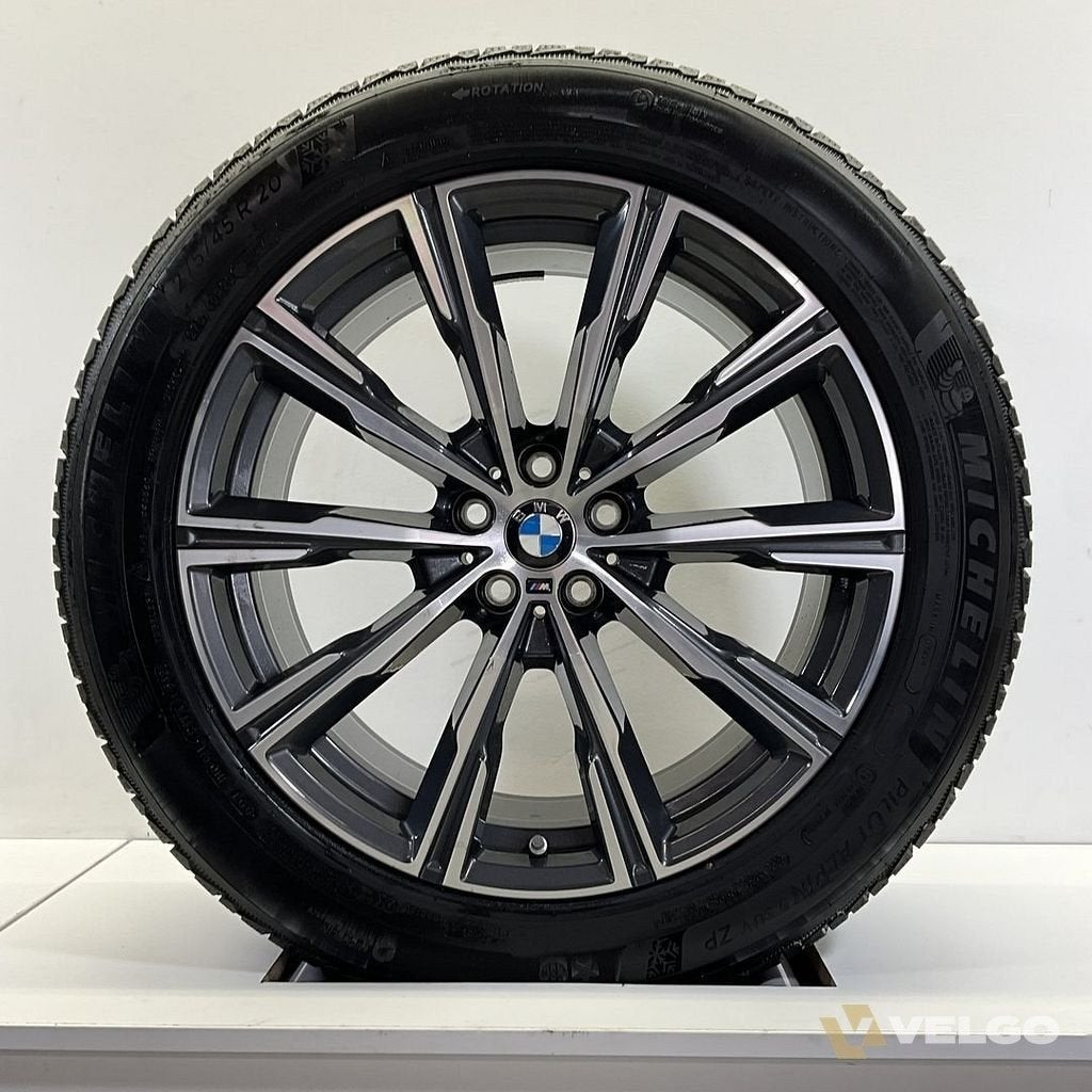 BMW X5 G05 EN X6 G06 SET VELGEN + WINTERBANDEN 20 INCH ORIG., Gebruikt, -, 275 mm, -