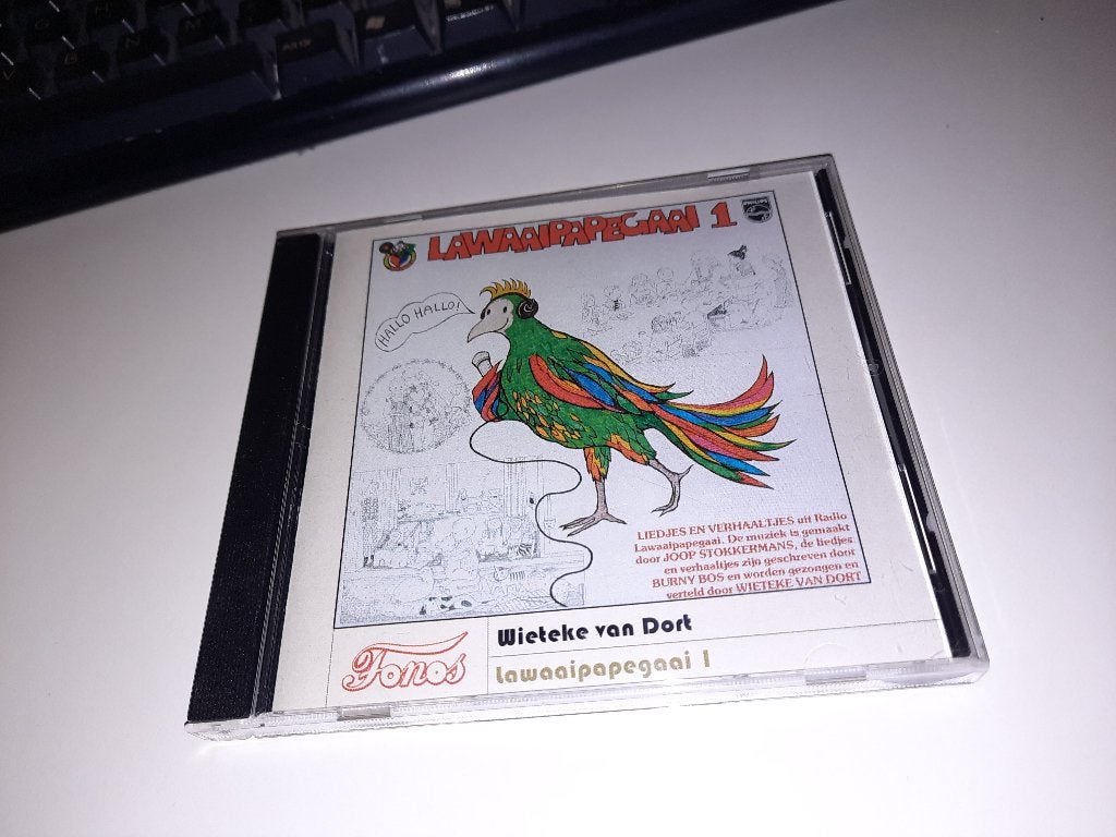 CD FONOS Wieteke van Dort Lawaaipapegaai 1, Ophalen, Zo goed als nieuw, Levenslied of Smartlap