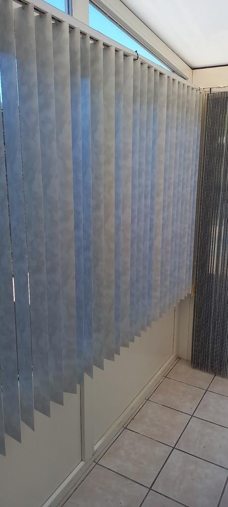 Verticale lamellen voor serre of schuifpui, Ophalen, Gebruikt, Modern, functioneel, 200 cm of meer