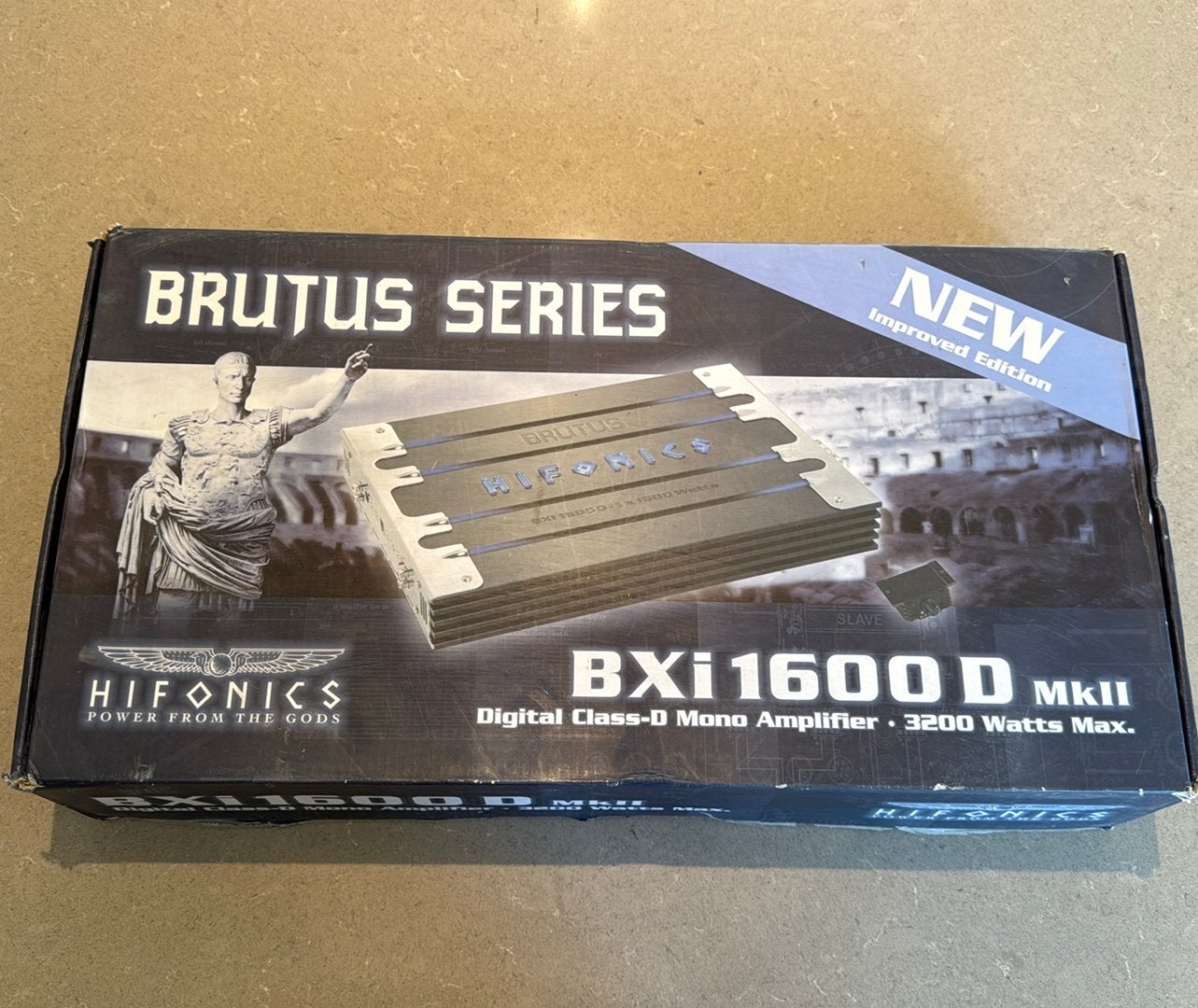 KAPOT Hifonics Brutus BX1500D-1x1500 Watt Versterker, Ophalen, Gebruikt