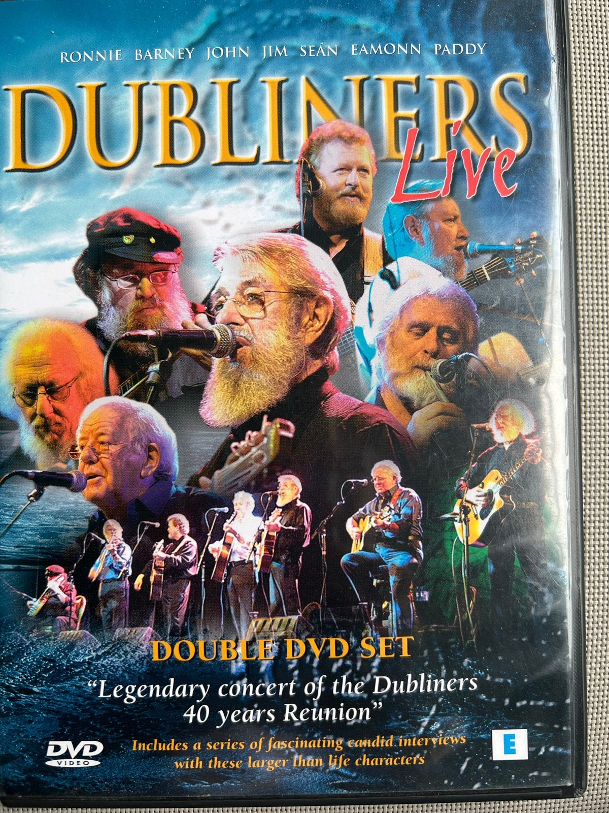 The Dubliners Live - Dubbele DVD Set - 40 Jaar Reünie, Cd's en Dvd's, Alle leeftijden, Engels, Ophalen of Verzenden, Zo goed als nieuw