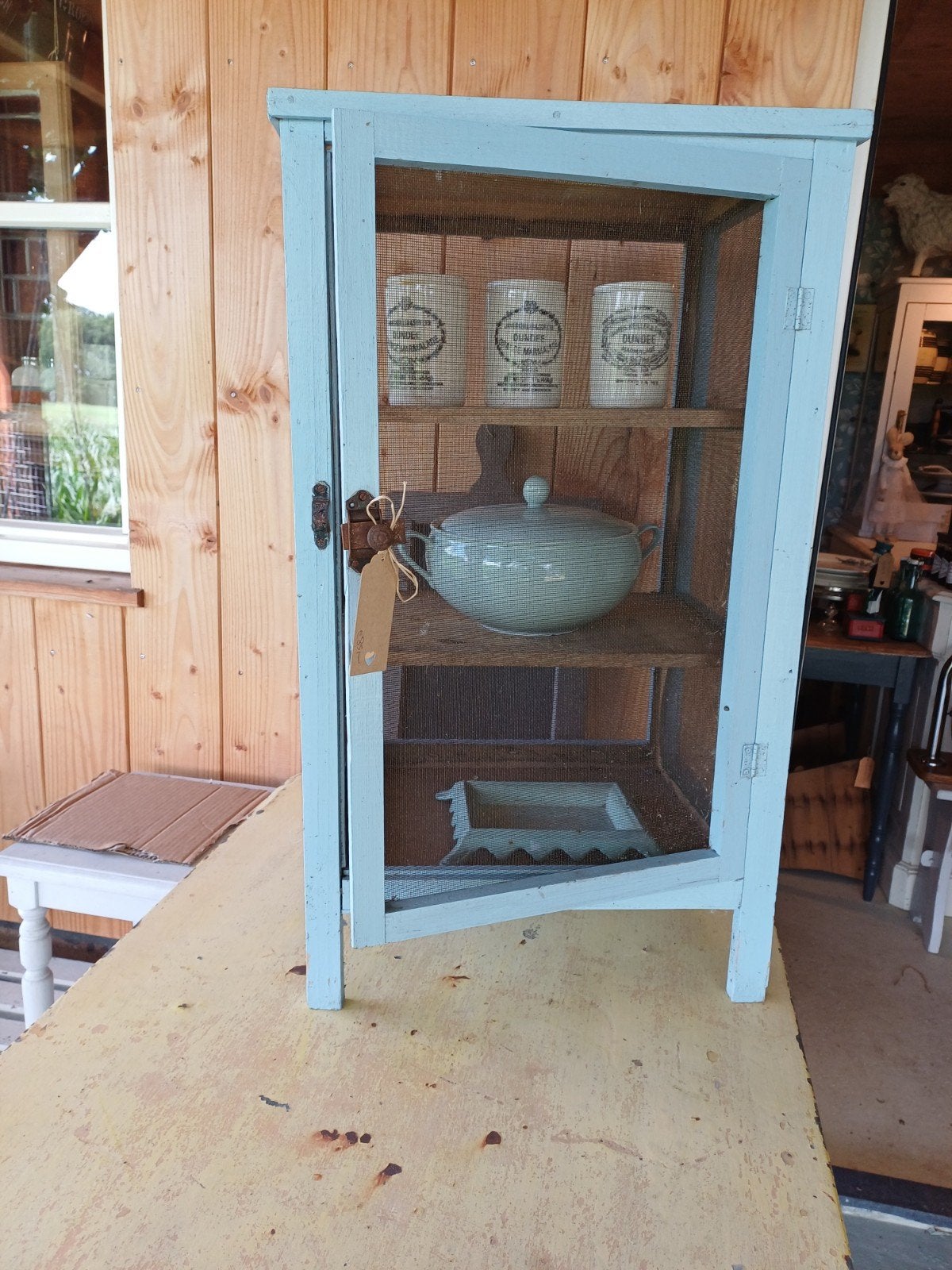 Brocante Oude VliegenKast, Ophalen
