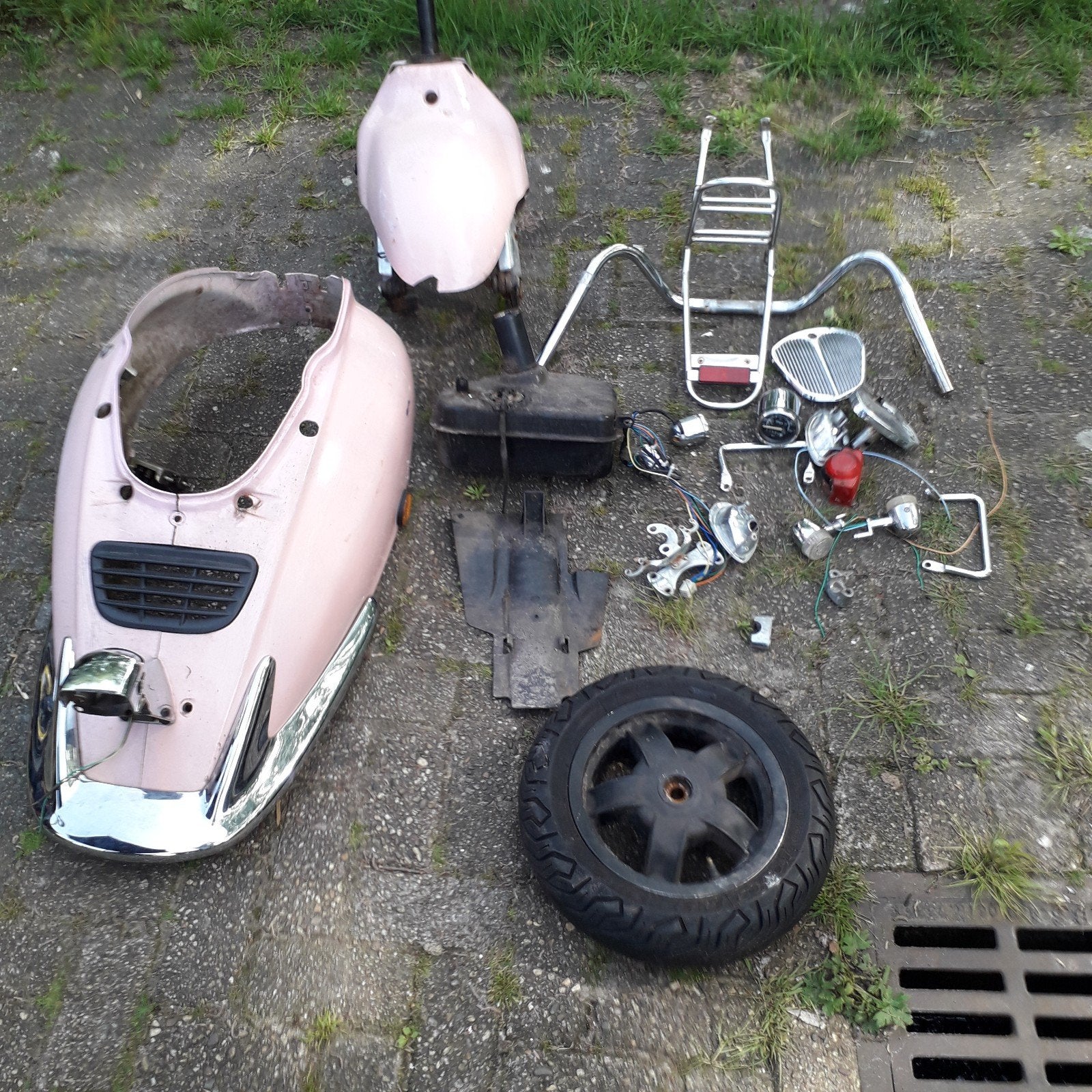 La Souris Scooter Grand Retro Onderdelen, Ophalen, Gebruikt, Overige typen, Overige merken