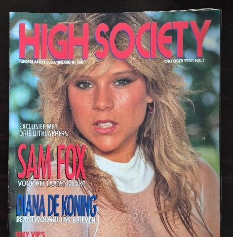 High Society Nederland oktober 1987 met poster, Ophalen, Gelezen, Overige typen