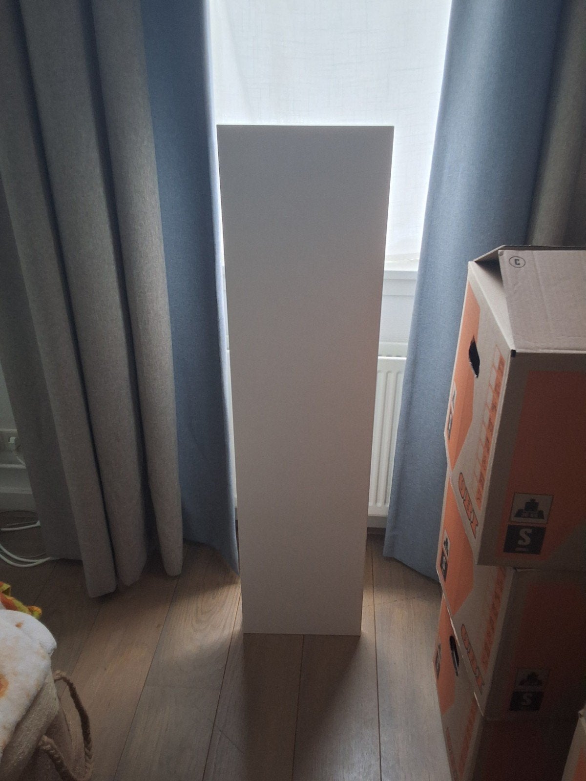 Witte plank 120x30 cm, Ophalen, Zo goed als nieuw