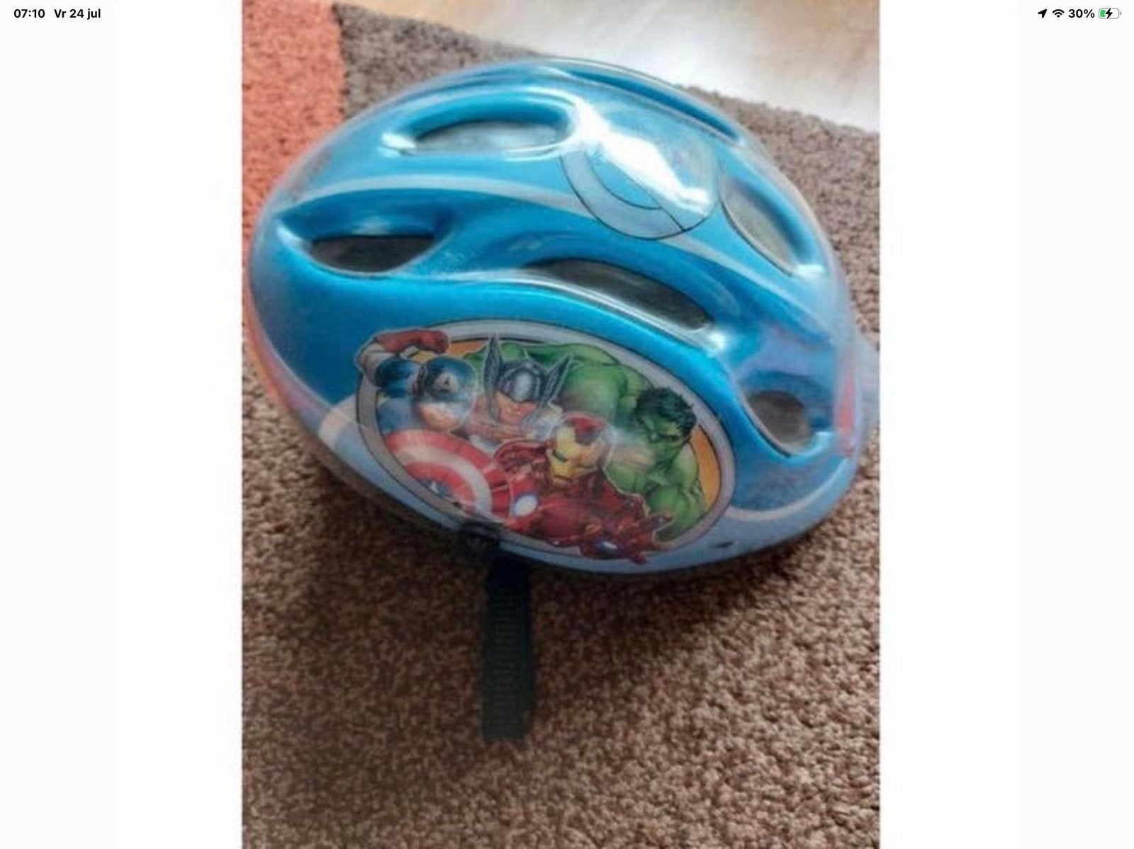 Kinder Fietshelm 53/56 cm 🌺 Mabel Avenger, Ophalen of Verzenden, Zo goed als nieuw, Overige maten