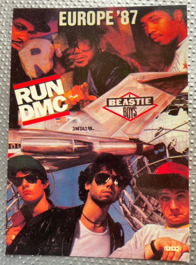 ansichtkaart / kaart van Run DMC en Beastie Boys., Verzenden, 1980 tot heden, Sterren en Beroemdheden