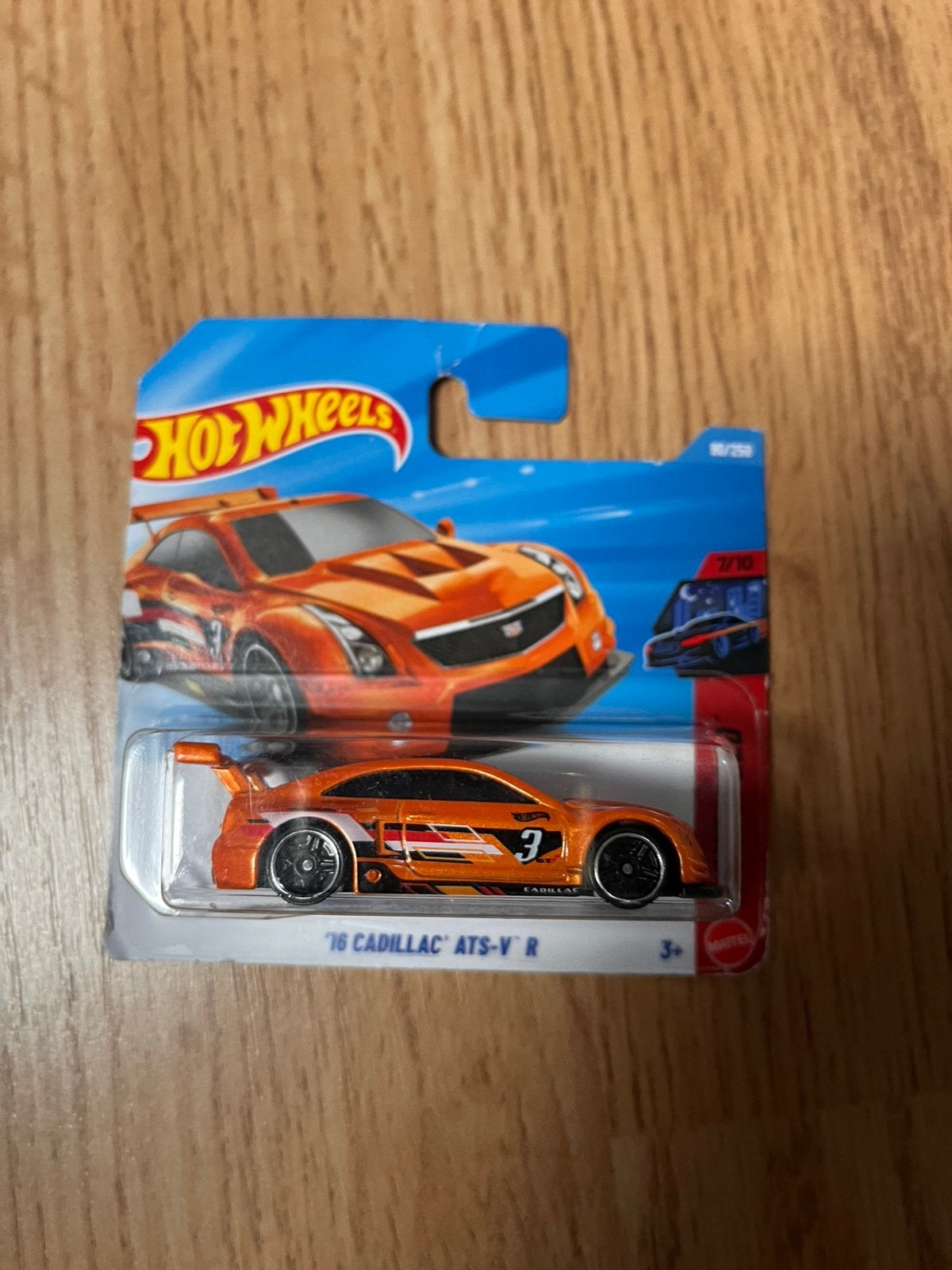 Hotwheels cadillac atsvr, Verzenden, Zo goed als nieuw, Auto