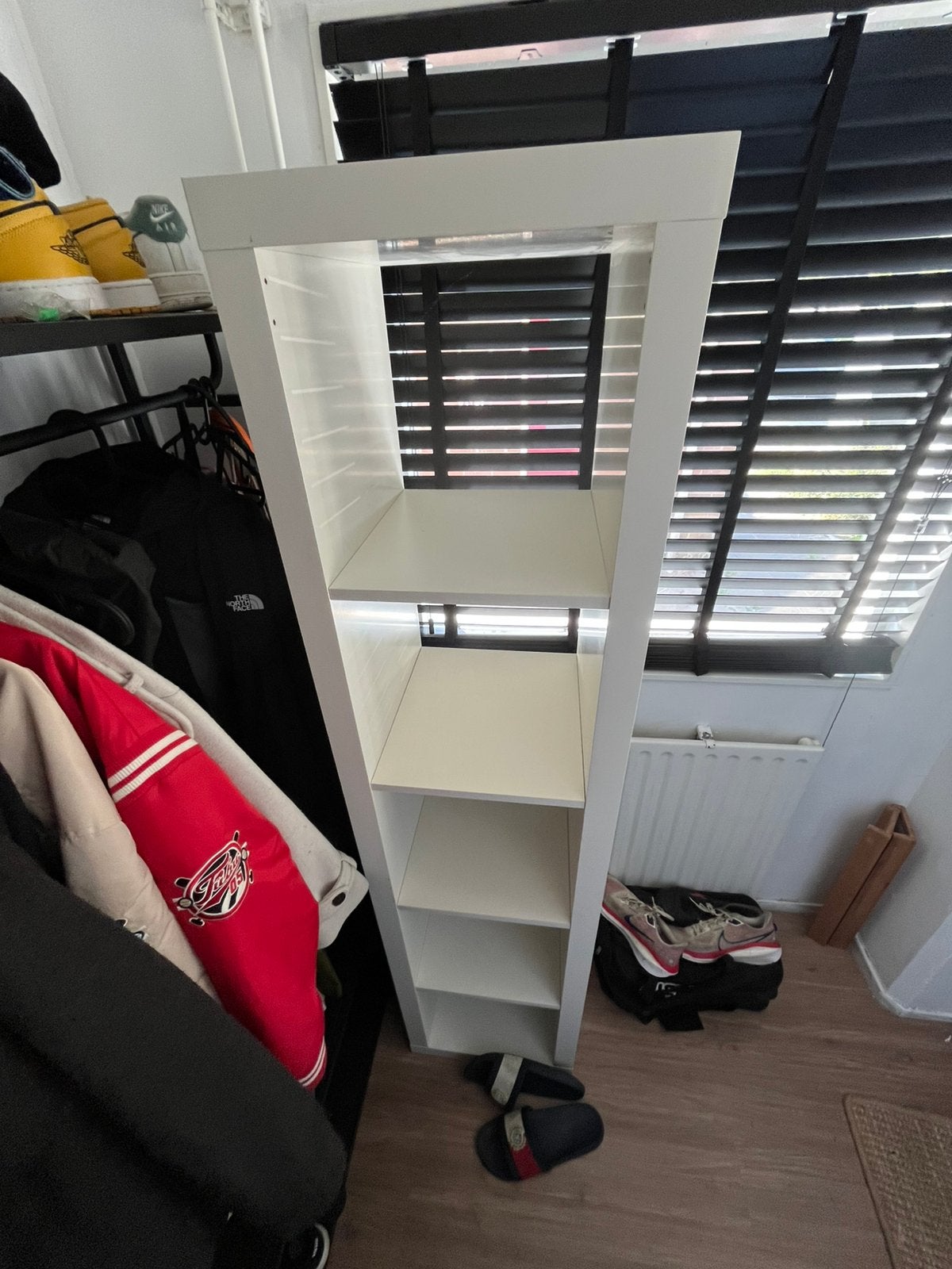 Witte ikea kast, Ophalen