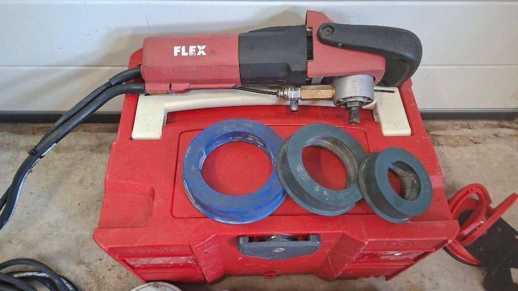 Flex LE 12-3 100 WET tegelboor set slijpmachine., ,, Ophalen of Verzenden, Zo goed als nieuw, ,