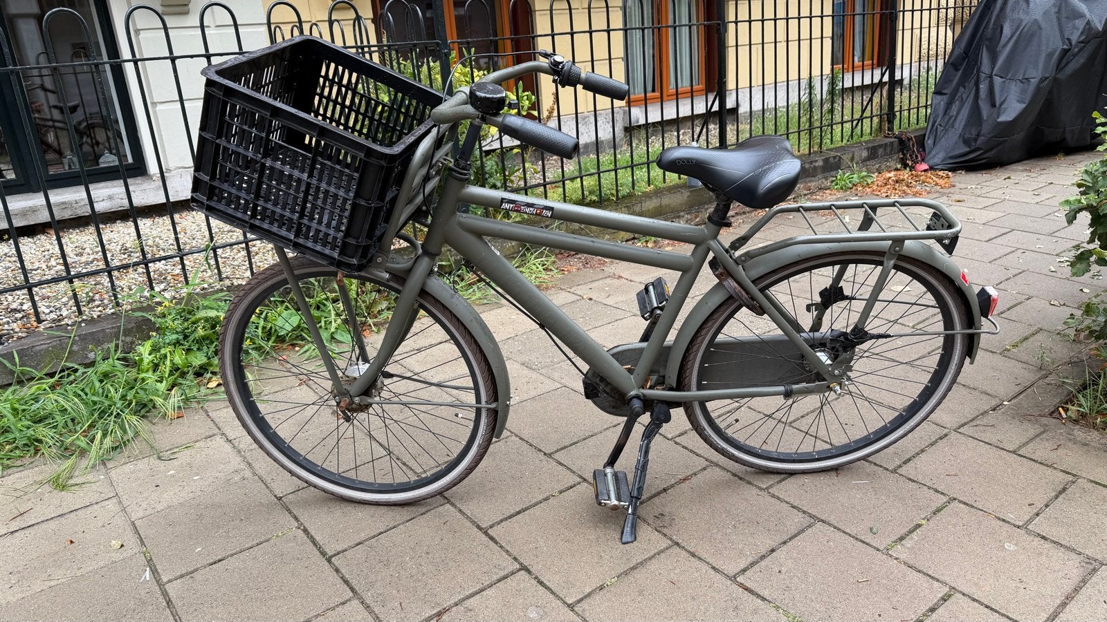 Cortina u4 26 inch met naafdynamo en kratje, Terugtraprem, Ophalen, Overige merken, 53 tot 56 cm