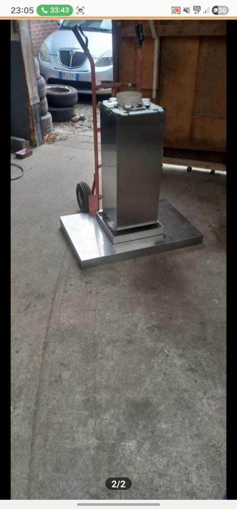 RVS Afzuigkap met Motor - Gebruikt, Witgoed en Apparatuur, Afzuigkappen, Ophalen, Gebruikt, Wandschouwkap, 400 tot 600 m³ per uur