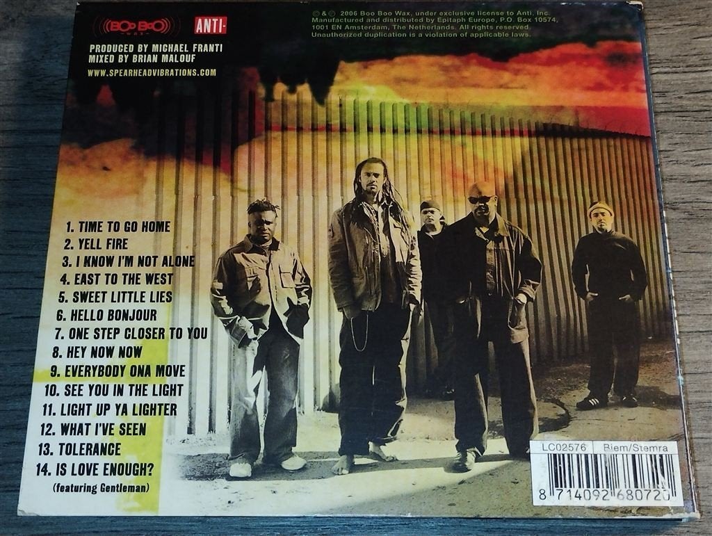 Michael Franti & Spearhead - Yellfire [Digipack], Ophalen of Verzenden, Zo goed als nieuw