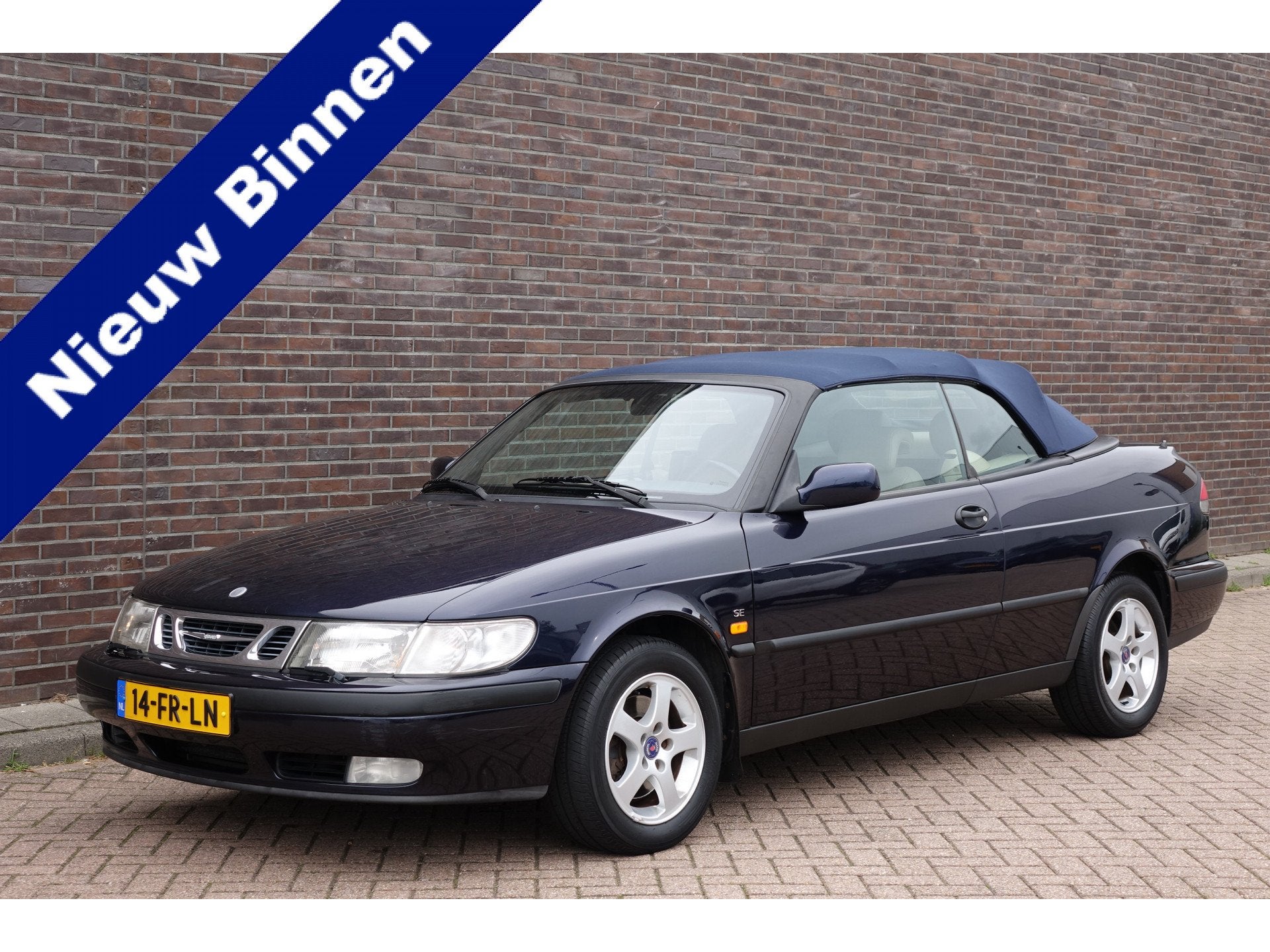 Saab 9-3 Cabrio, ijskoude airco, keurige auto met de juiste, Voorwielaandrijving, Cabriolet, Bedrijf, Handgeschakeld