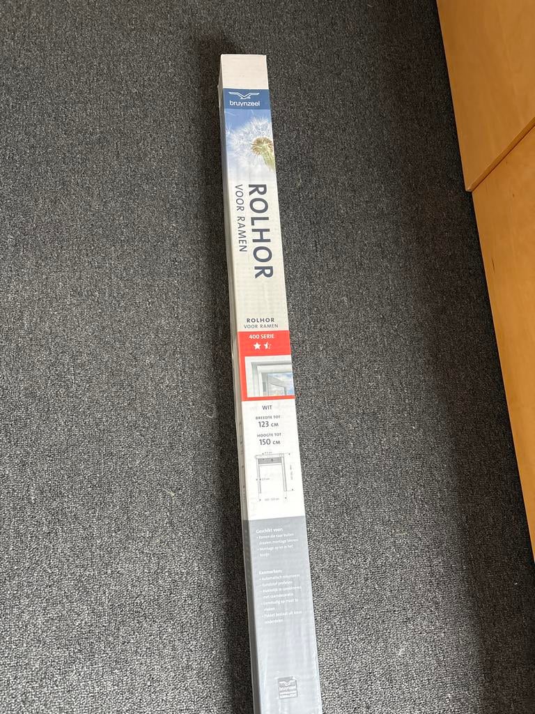 Bruynzeel rolhor voor ramen wit, Kunststof, 80 tot 100 cm, Overige typen, Nieuw