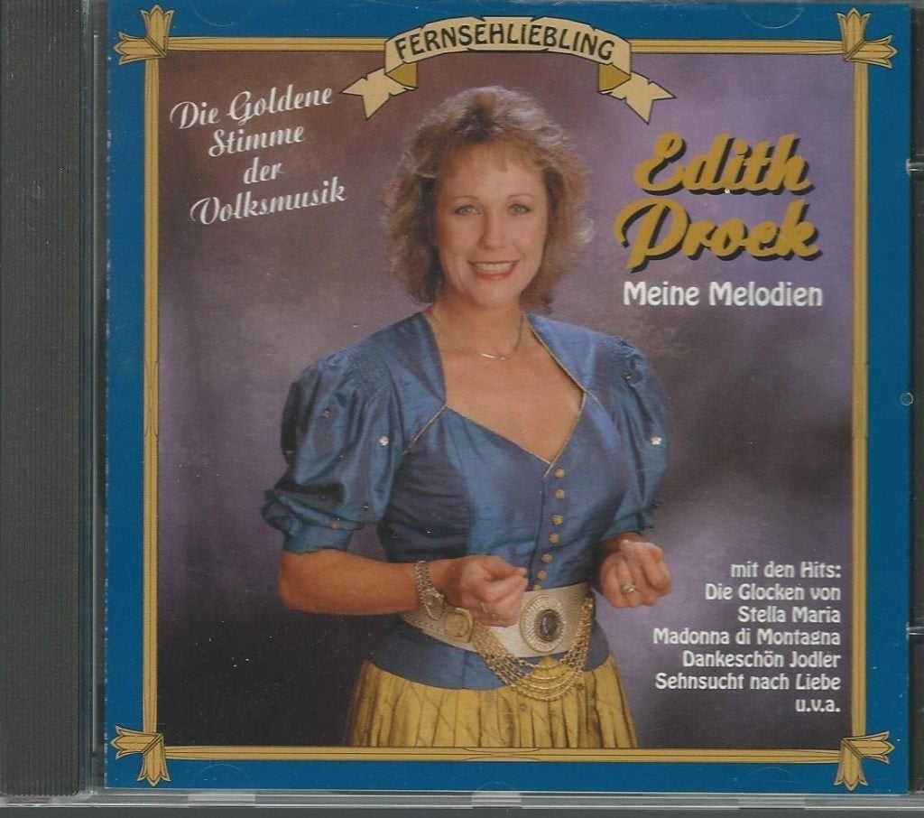 Edith Prock ‎– Meine Melodien = 2,99, Ophalen of Verzenden, Zo goed als nieuw, Volksmusik