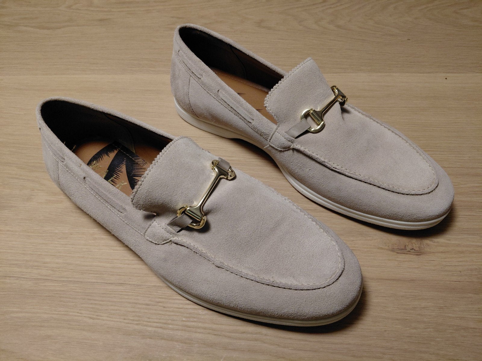 Walk London, loafers, NIEUW,  46 (12) wit-grijs, Loafers, Walk London, Wit, Nieuw