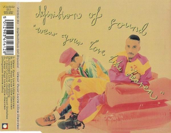 DEFINITION OF SOUND CD SINGLE WEAR YOU LOVE LIKE HEAVEN, Ophalen of Verzenden, Zo goed als nieuw, Pop