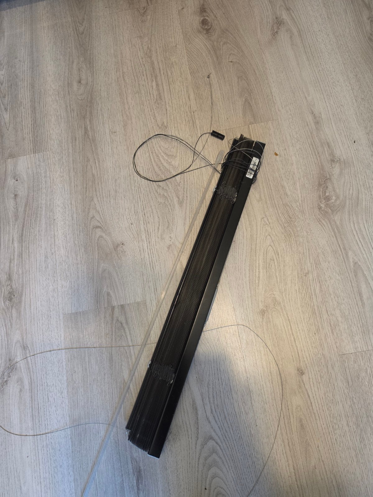 Luxaflex jaloezie 73 cm breed, Jaloezie, Gebruikt, Zwart, Metaal