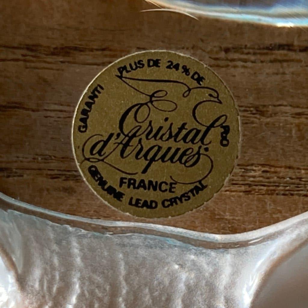 Vintage Crystal D'Arques France - presse papier kat poes, Antiek en Kunst, Ophalen of Verzenden