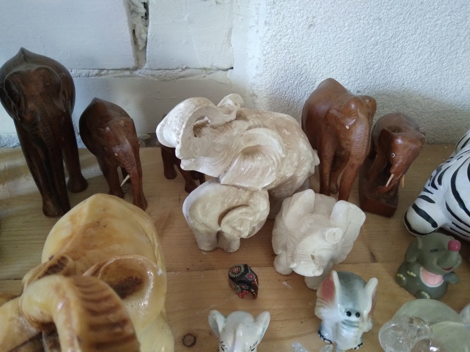 Olifantenverzameling, zebra en nijlpaard, Verzamelen, Ophalen of Verzenden, Dier