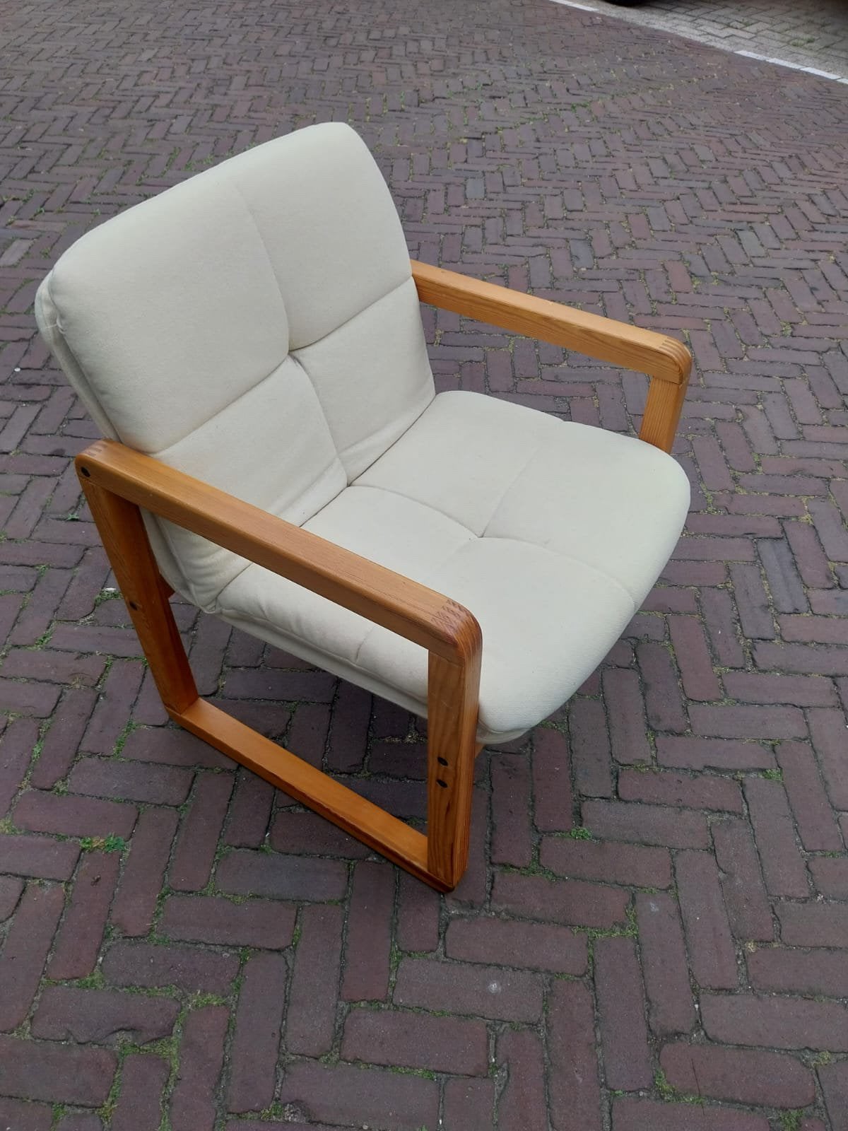 Dala fauteuil, design Knut en Marianne Hagberg vintage ikea, Huis en Inrichting, Fauteuils, Zo goed als nieuw, Hout, 50 tot 75 cm