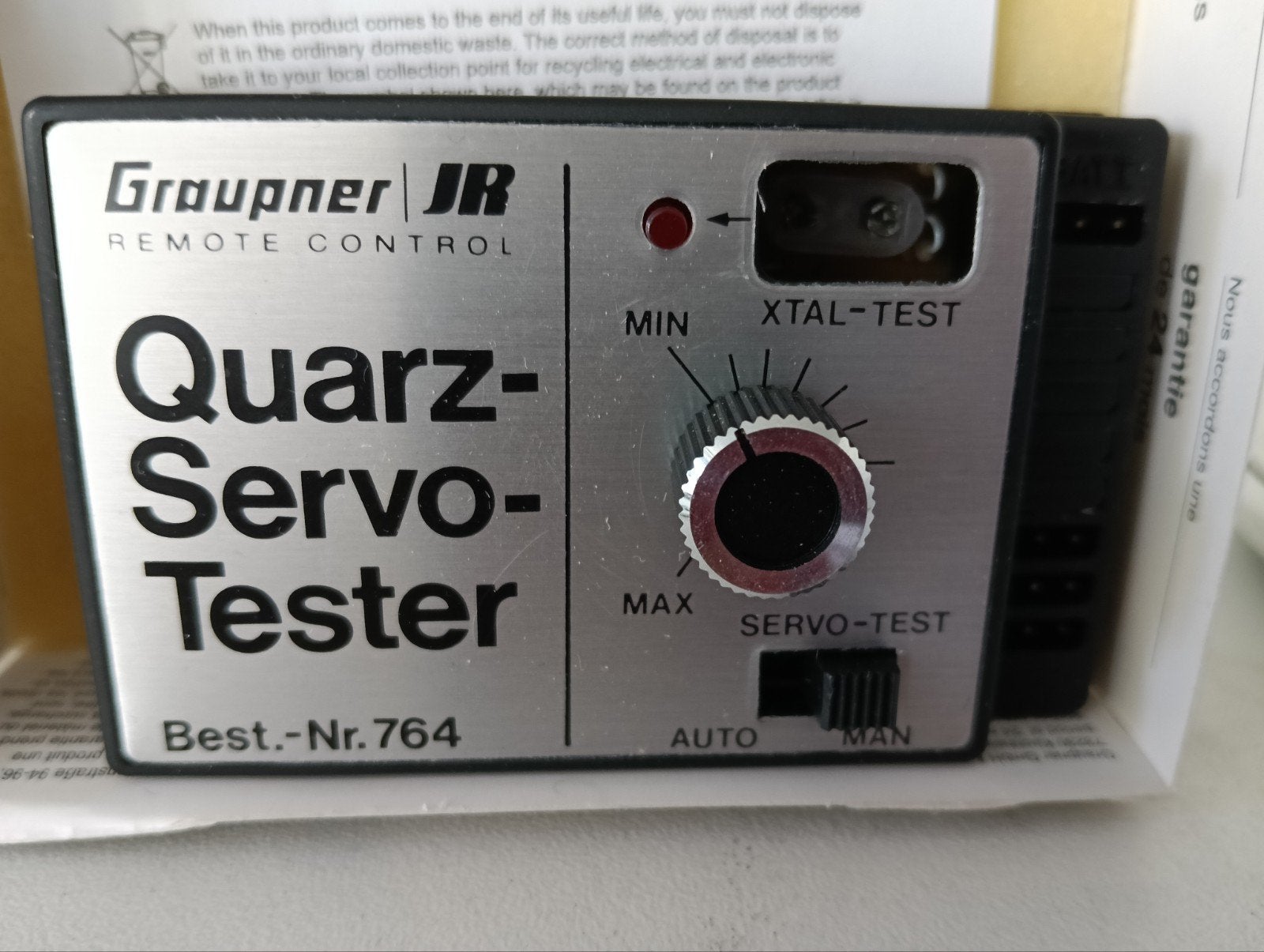 Graupner servo tester, Ophalen of Verzenden, Nieuw, Overige typen, Helikopter