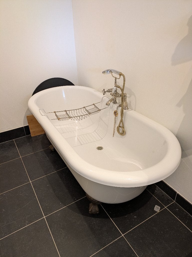 Vrijstaand bad op pootjes, Doe-het-zelf en Verbouw, Sanitair, Ophalen, Gebruikt, Bad