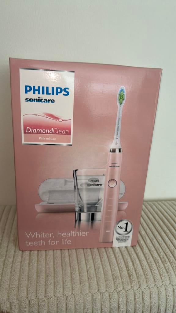 Phillips Sonicare Diamondclean Pink Edition, Ophalen of Verzenden, Zo goed als nieuw, Tandenborstel