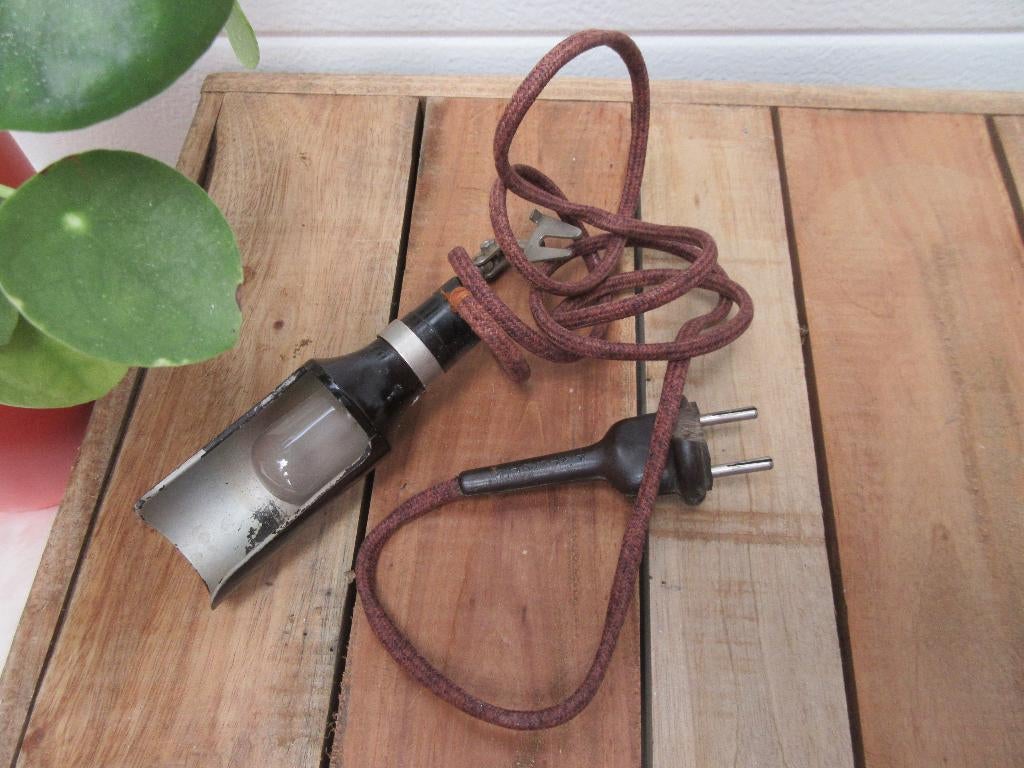 antiek naaimachine lampje, Ophalen of Verzenden
