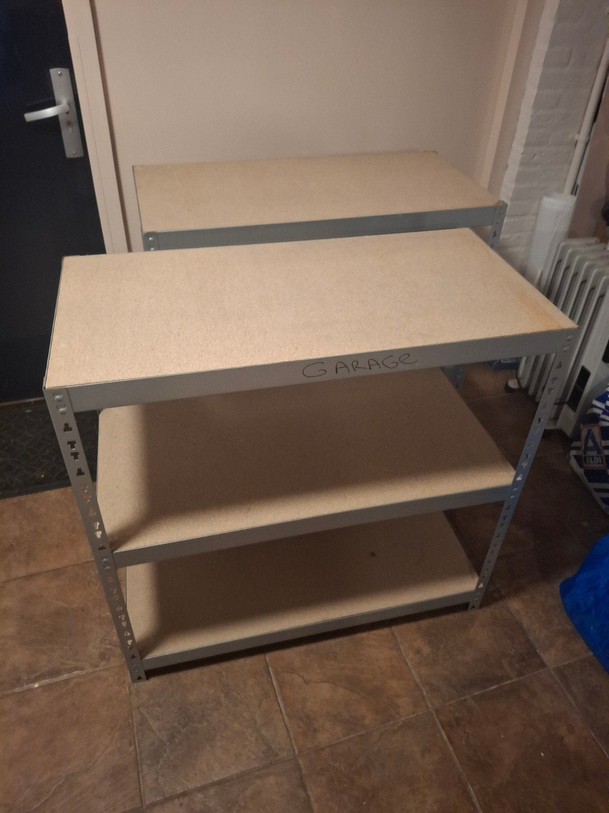 stellingkast  (2 te koppelen delen), Ophalen, Gebruikt