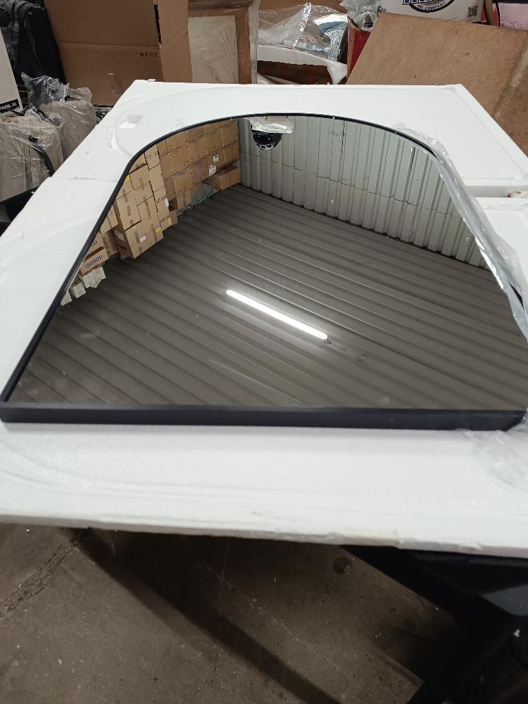 Badkamerspiegel Boog zwart, Huis en Inrichting, Ophalen, Nieuw, Minder dan 100 cm, Overige vormen