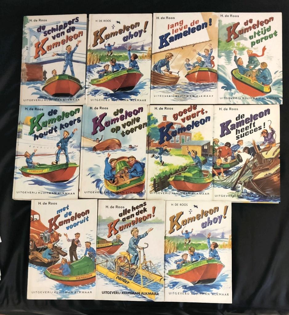 11 boeken van de Kameleon Ook per stuk te koop, Boeken, Ophalen of Verzenden, Zo goed als nieuw, Fictie algemeen