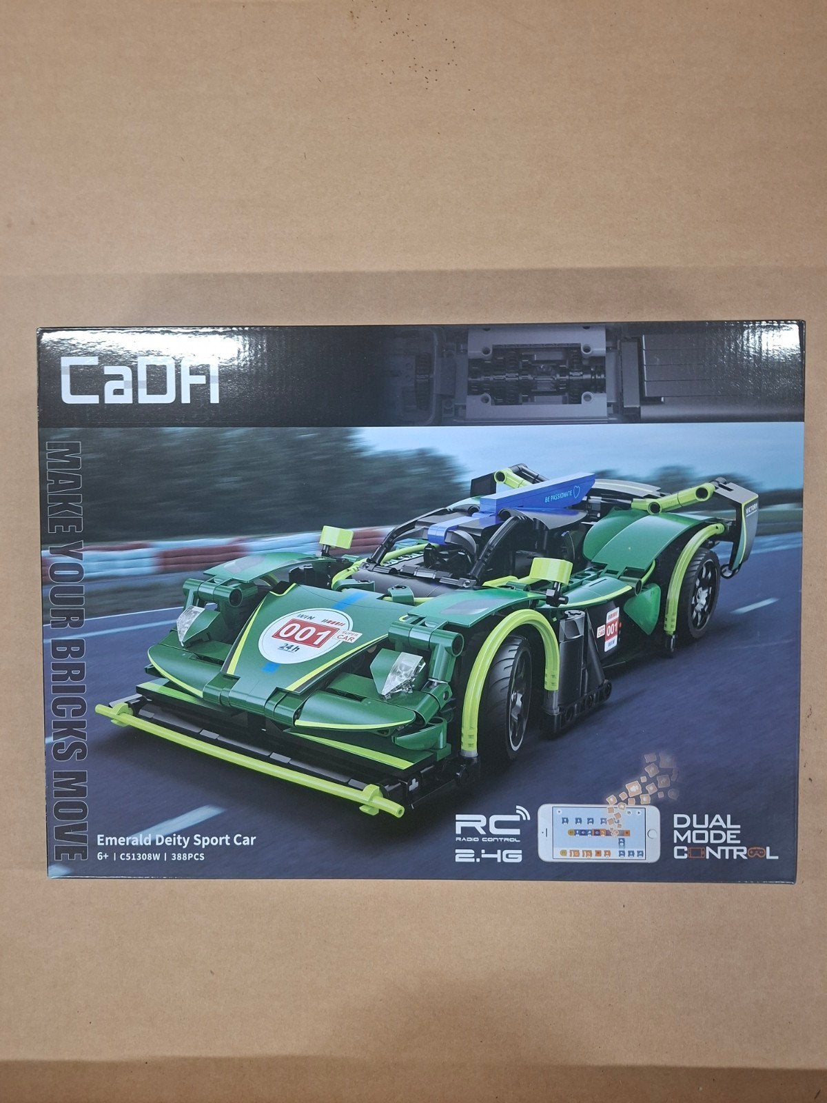 CaDA Emerald Deity sport car, nieuw in doos, -, -, Nieuw, Ophalen of Verzenden