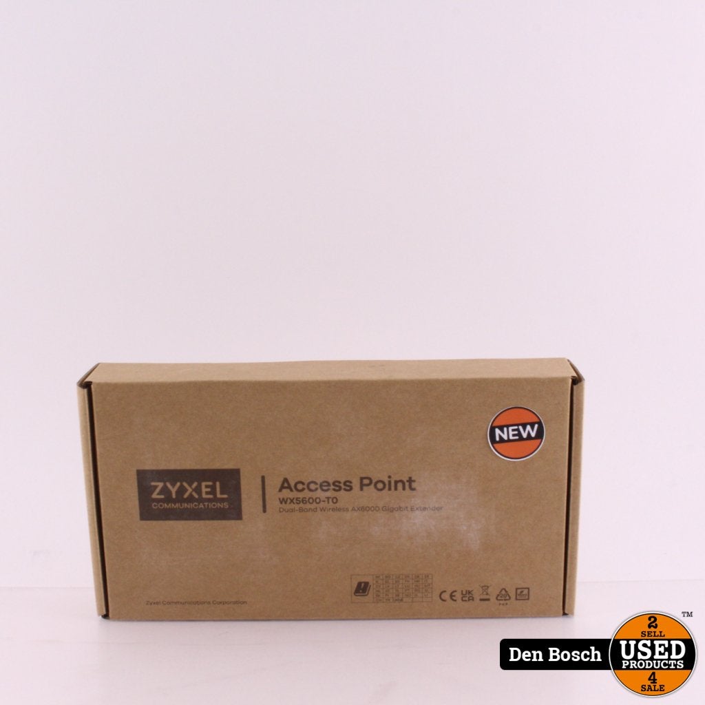ZyXEL WX5600-T0 AX6000 Gigabit Extender | NIEUW, TP-Link, Gebruikt, Support@tplink.com, TP-Link Corporation Limited
Room 901, 9/F, New East Ocean Centre
9 Science Museum Road, Tsim Sha Tsui
Kowloon, Hong Kong