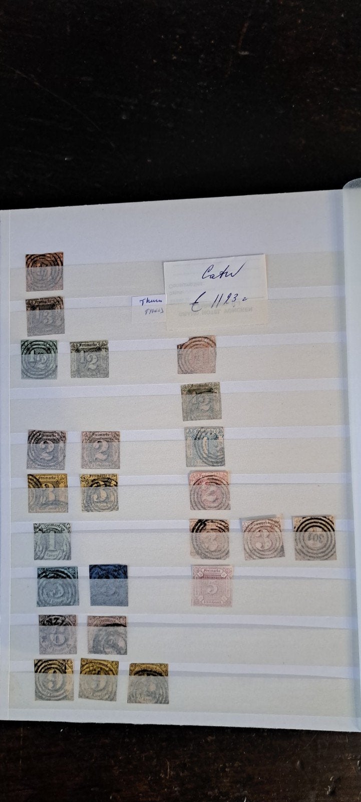Kavel Thurn und Taxis oude dDitsland Staten, Postzegels en Munten, Postzegels | Volle albums en Verzamelingen, Ophalen of Verzenden