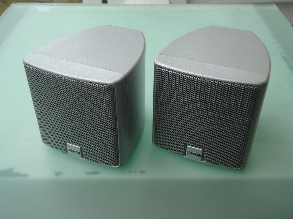 CANTON CX top ultra mini speakers set, Overige merken, Stereo speakers, Ophalen of Verzenden, Zo goed als nieuw