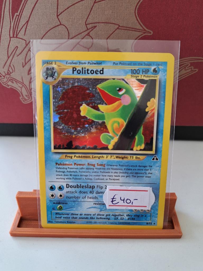 Politoed 8/75	 € 60,00, Ophalen of Verzenden, Zo goed als nieuw, Losse kaart