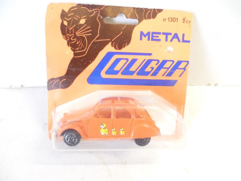 Solido 1301 Cougar Citroën  2CV Lelijke Eend 1:43 modelauto, Hobby en Vrije tijd, Modelauto's | 1:43, Zo goed als nieuw, Auto