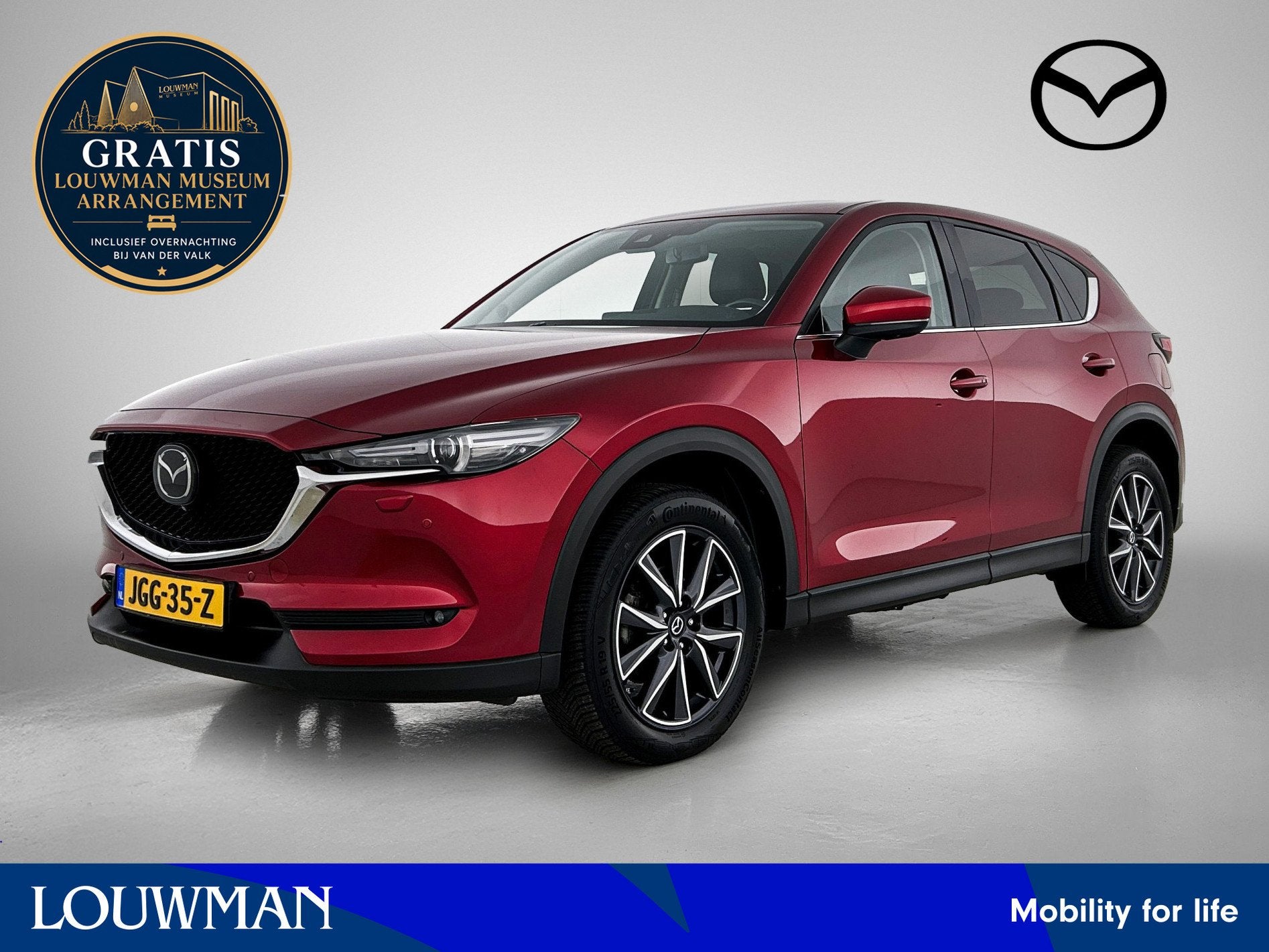 Mazda CX-5 2.0 SkyActiv-G 165 GT-M | Leder | Bose-audio | El, Auto's, Mazda, Bedrijf, Te koop, CX-5, 360° camera, ABS, Adaptive Cruise Control