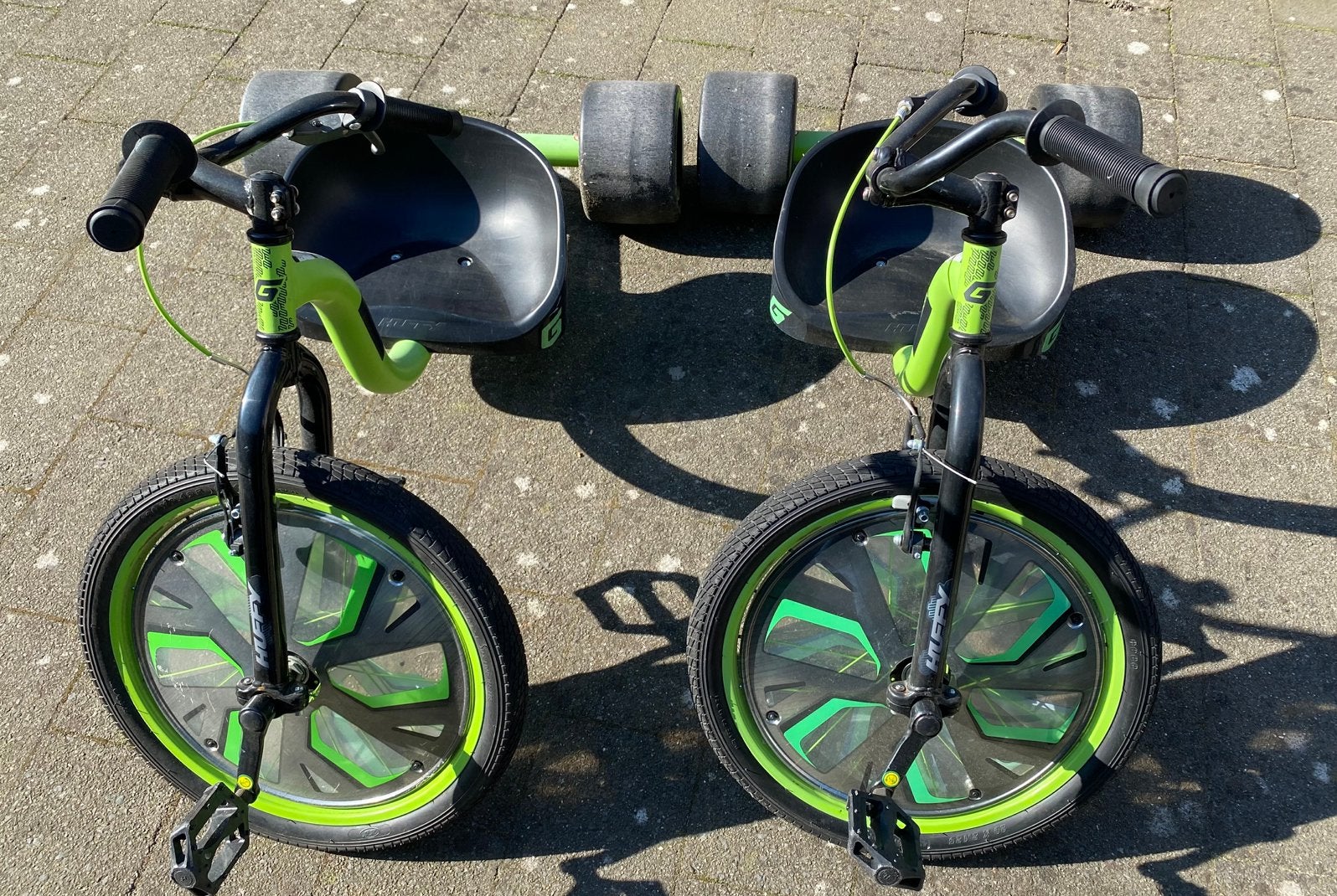 Green machine driftfiets, Minder dan 47 cm, Ophalen, Gebruikt, Staal