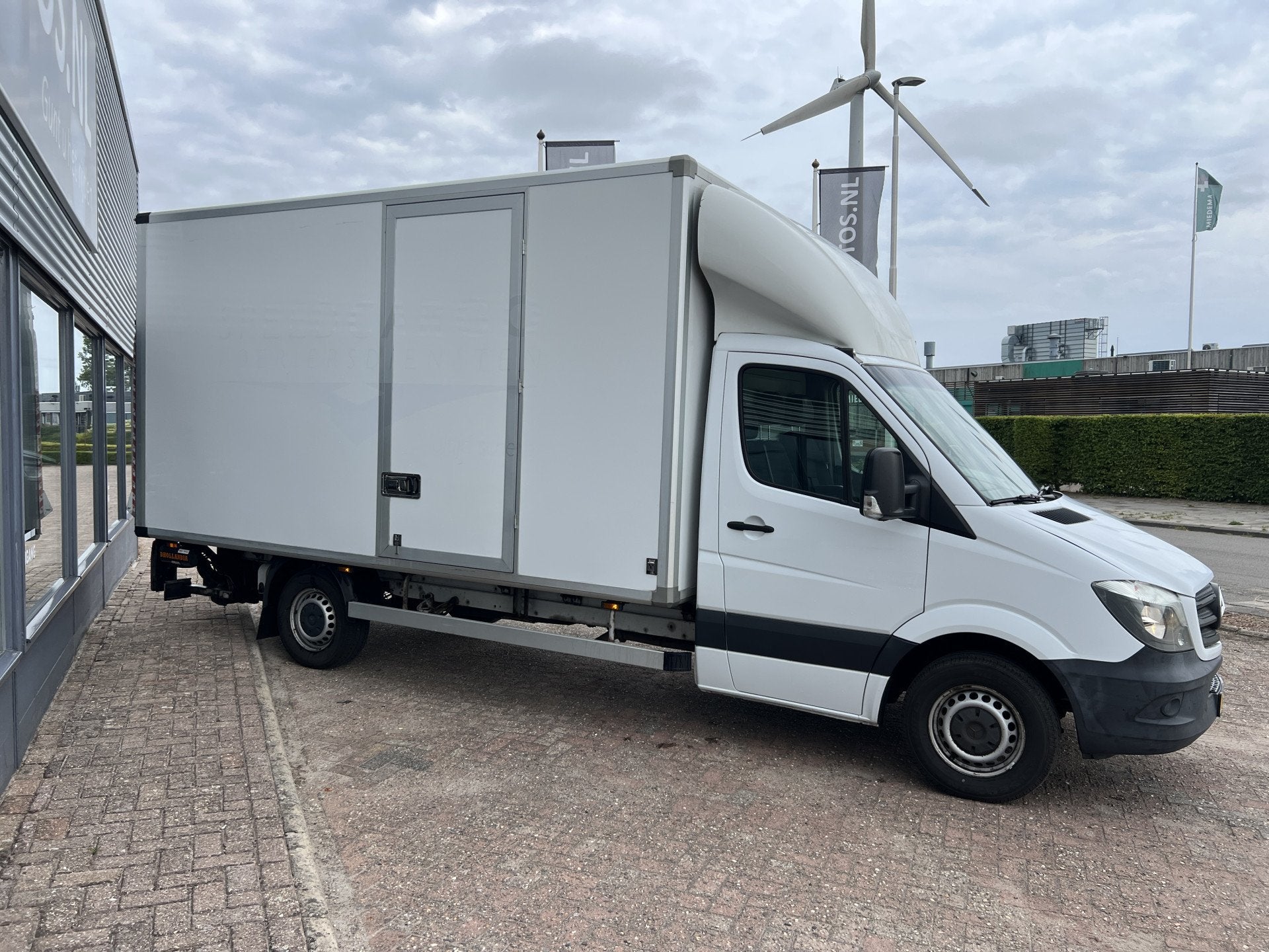 Mercedes-Benz Sprinter 314 CDI Bakwagen/Zeilschuifwand/Laadk, Auto's, Bestelauto's, Gebruikt, Wit, Bedrijf, Diesel